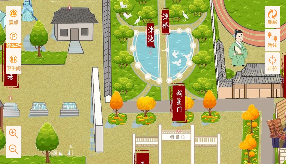 黎川手绘地图景区语音讲解导览系统：智慧景区建设的基石